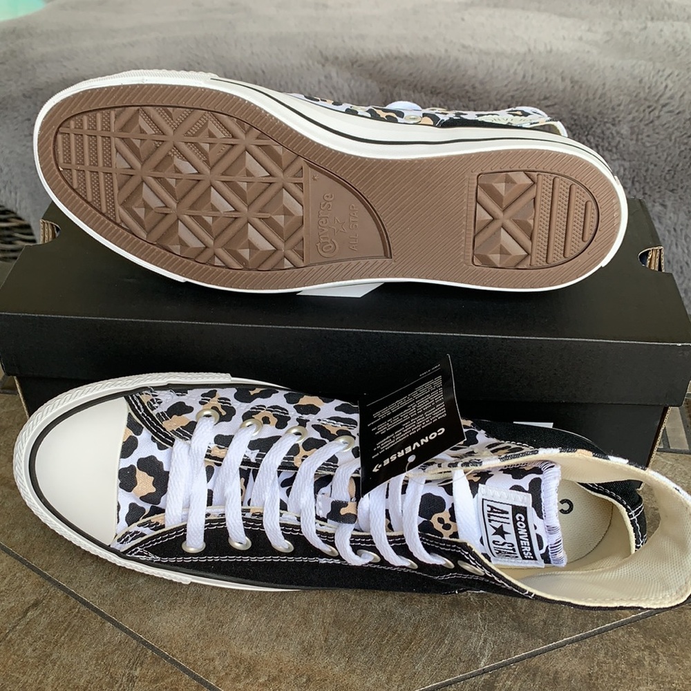 CONVERSE CTAS TWISTED UPPER HI BLACK/WHITE/DESERTM - Picture 5 of 15
